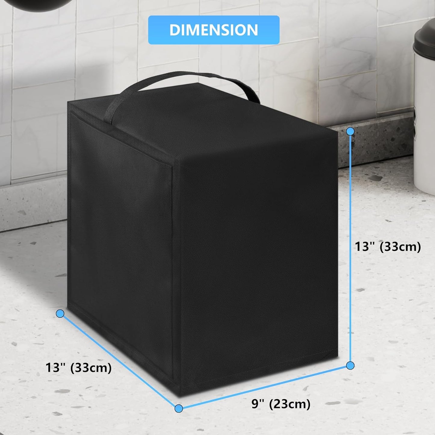 Ice Maker Cover,Suitable for Countertop Ice Maker Machine, Waterproof& Dustproof