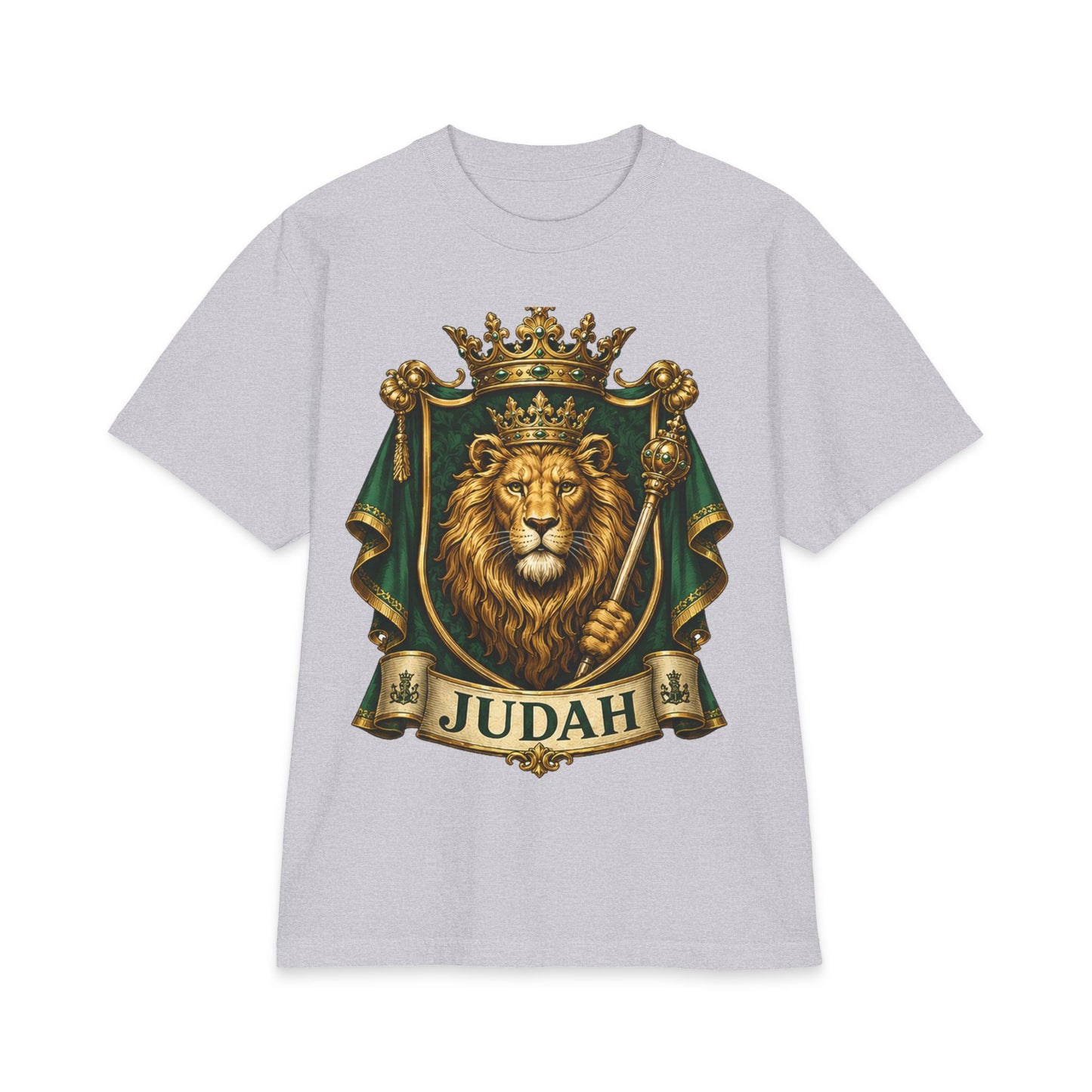 Judah Crest - Unisex Max Heavyweight Short Sleeve