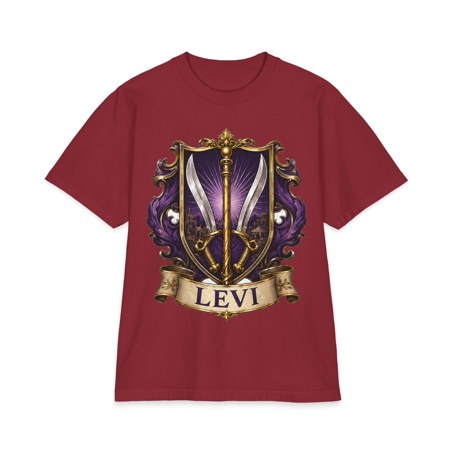 Levi Crest - Unisex Max Heavyweight Short Sleeve