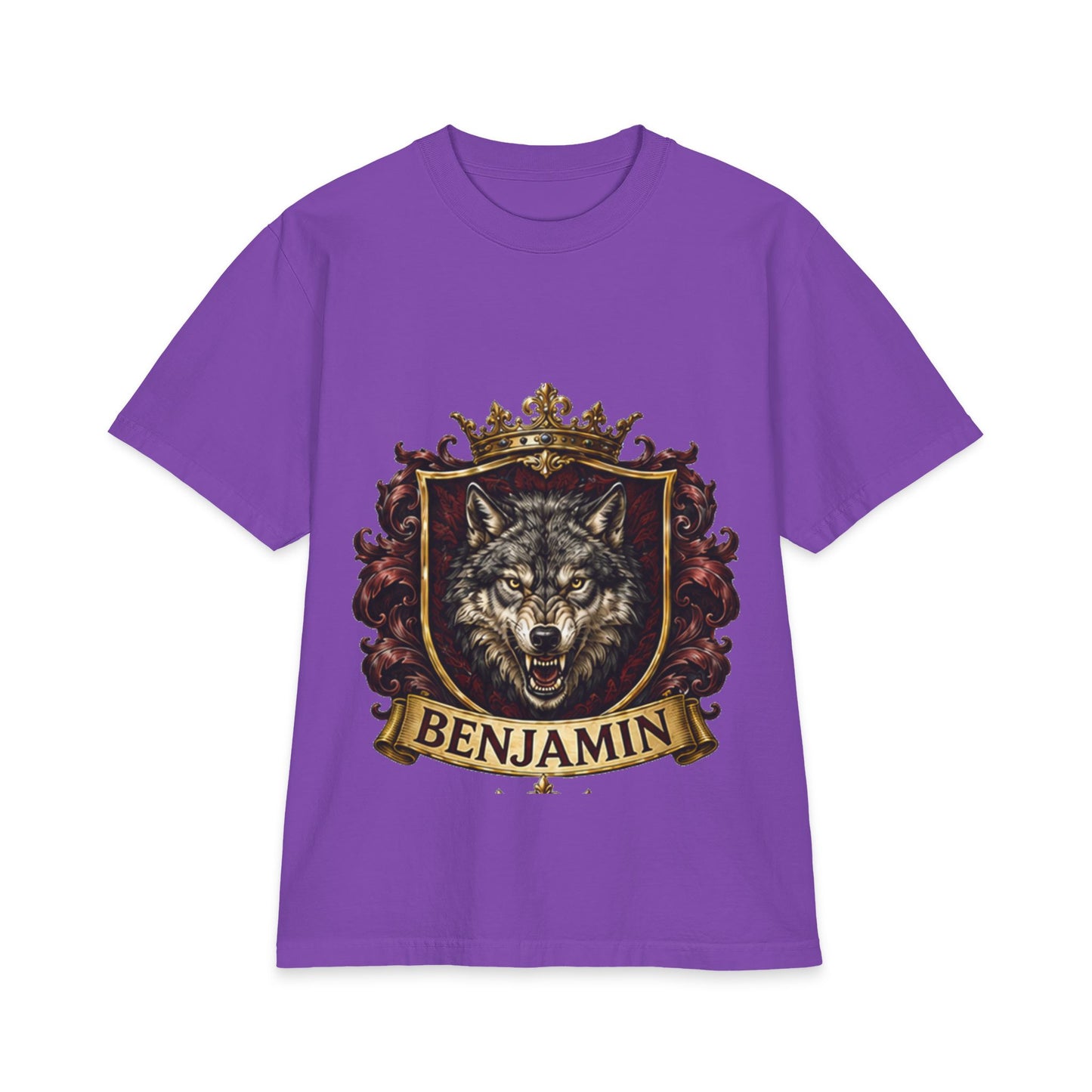 Benjamin Crest - Unisex Max Heavyweight Short Sleeve