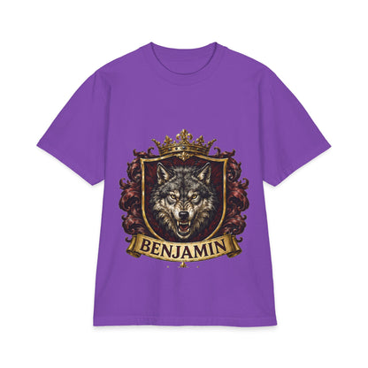 Benjamin Crest - Unisex Max Heavyweight Short Sleeve