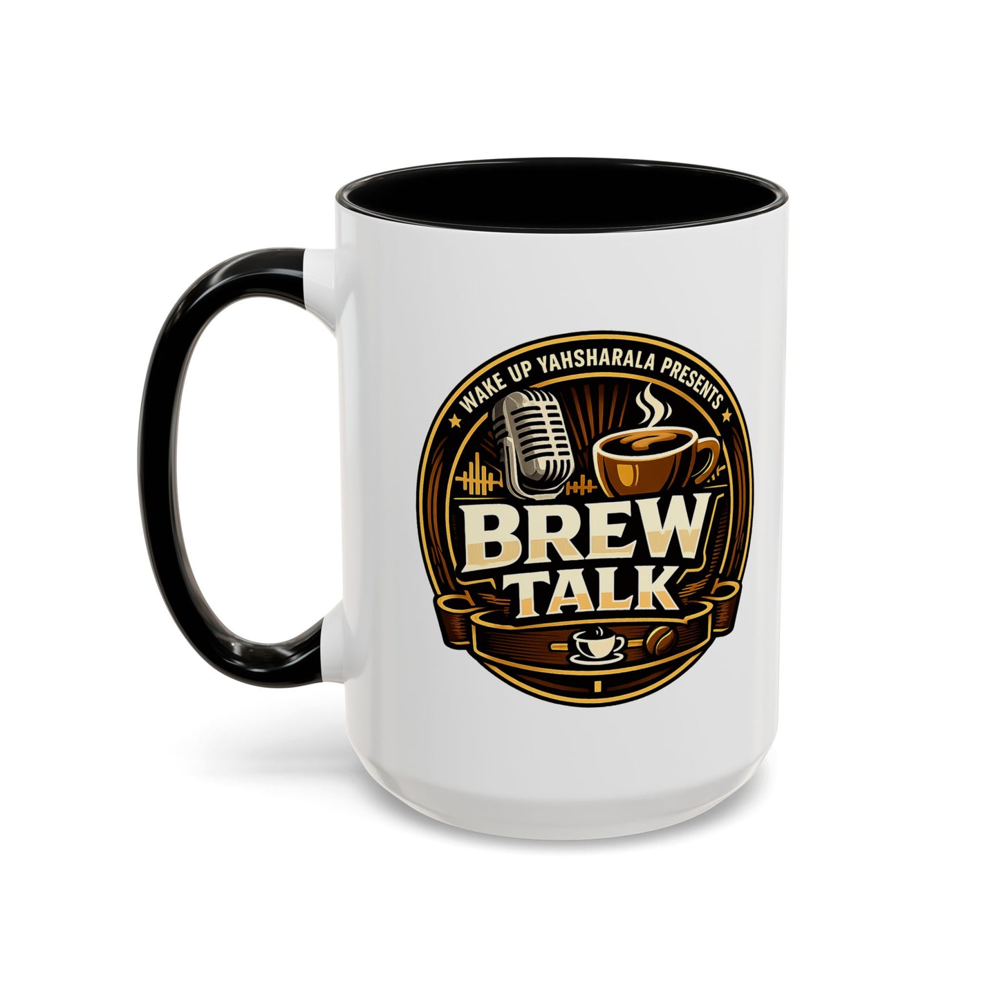Brew Talk - Accent Coffee Mug (11, 15oz)