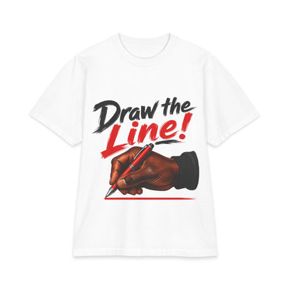 Draw The Line - Unisex Max Heavyweight Short Sleeve
