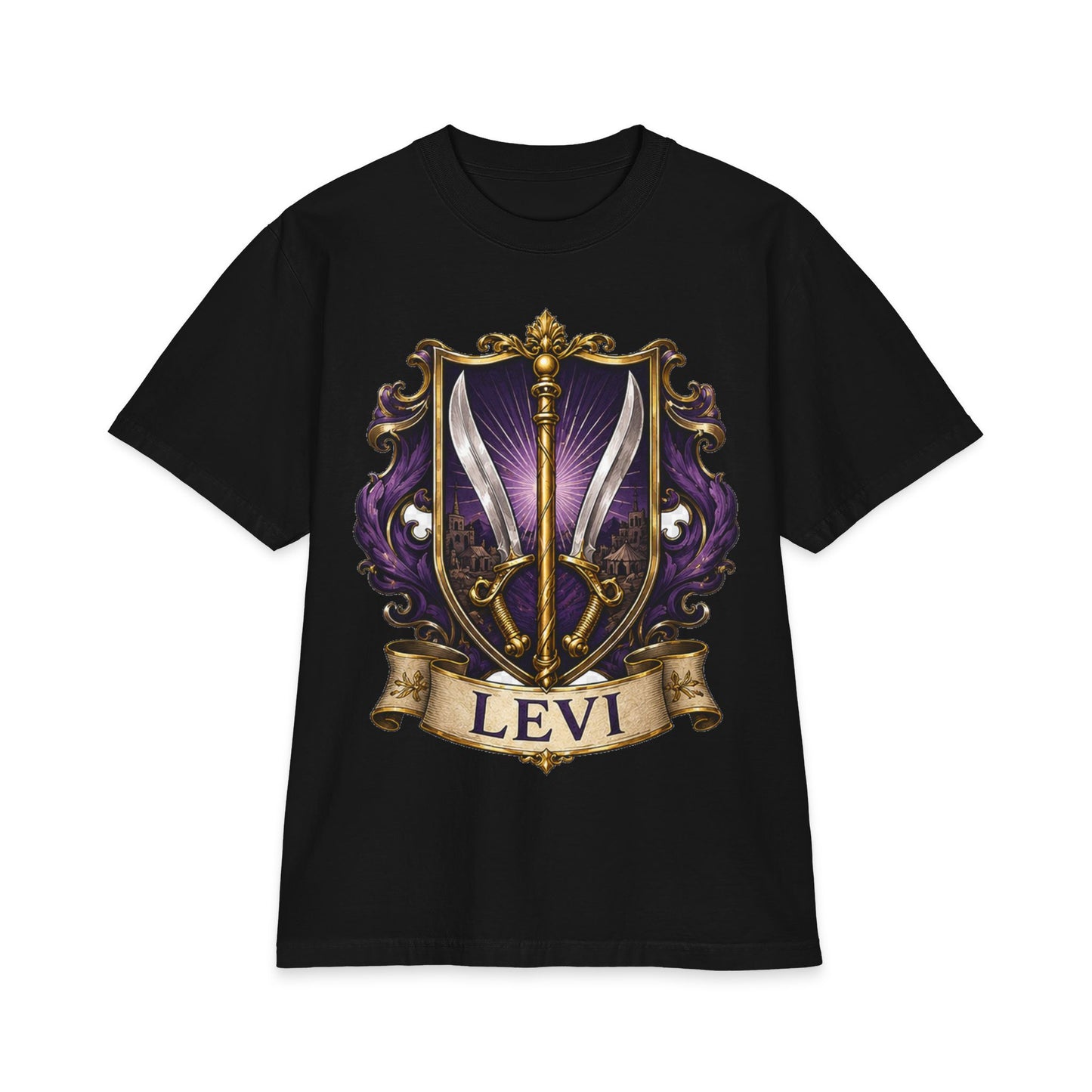 Levi Crest - Unisex Max Heavyweight Short Sleeve