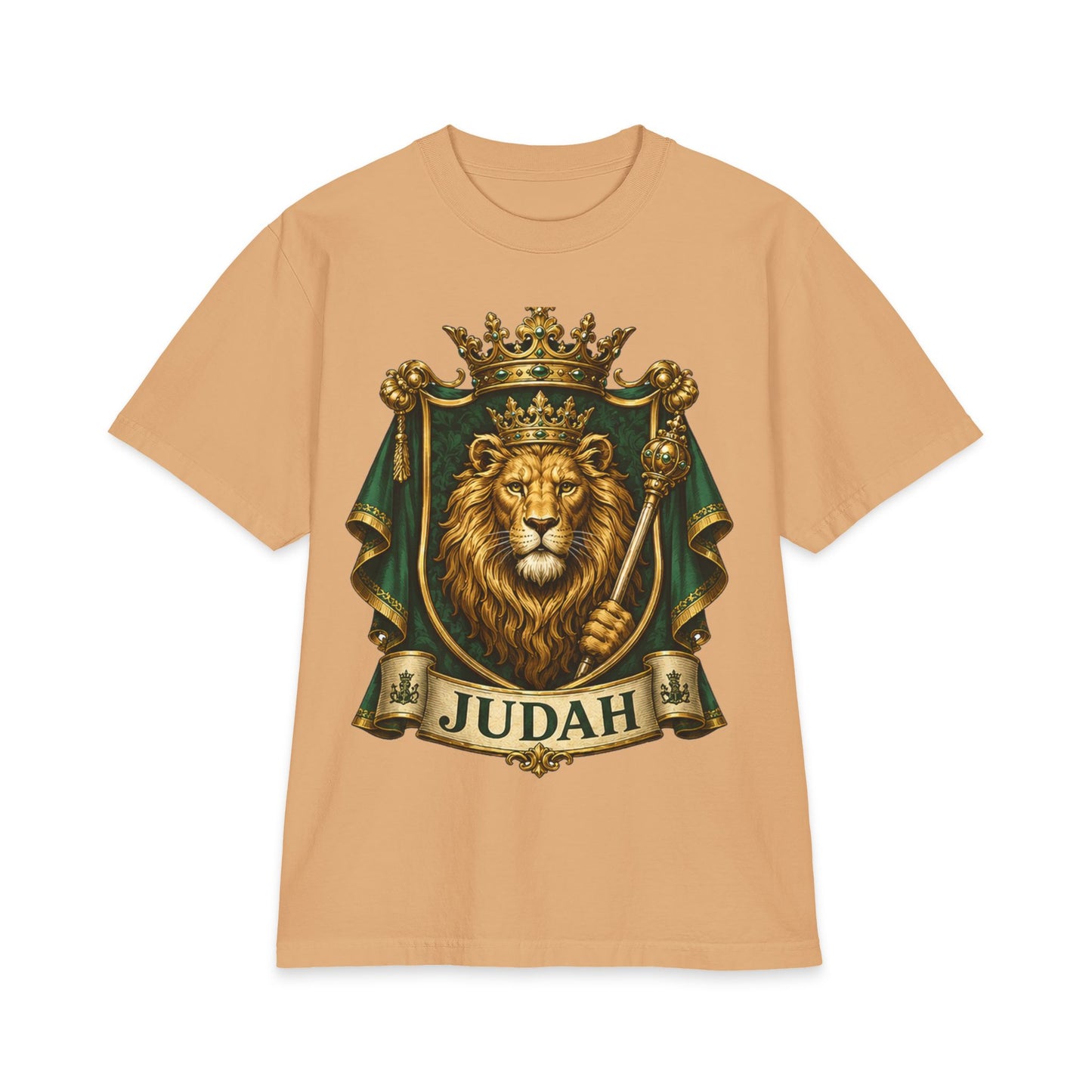 Judah Crest - Unisex Max Heavyweight Short Sleeve