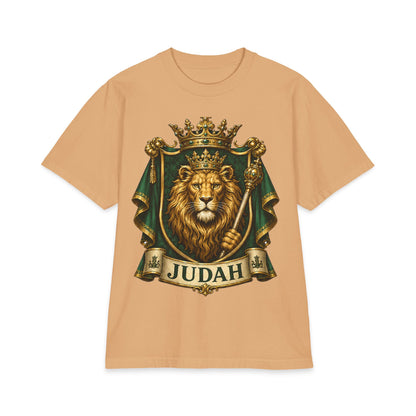 Judah Crest - Unisex Max Heavyweight Short Sleeve