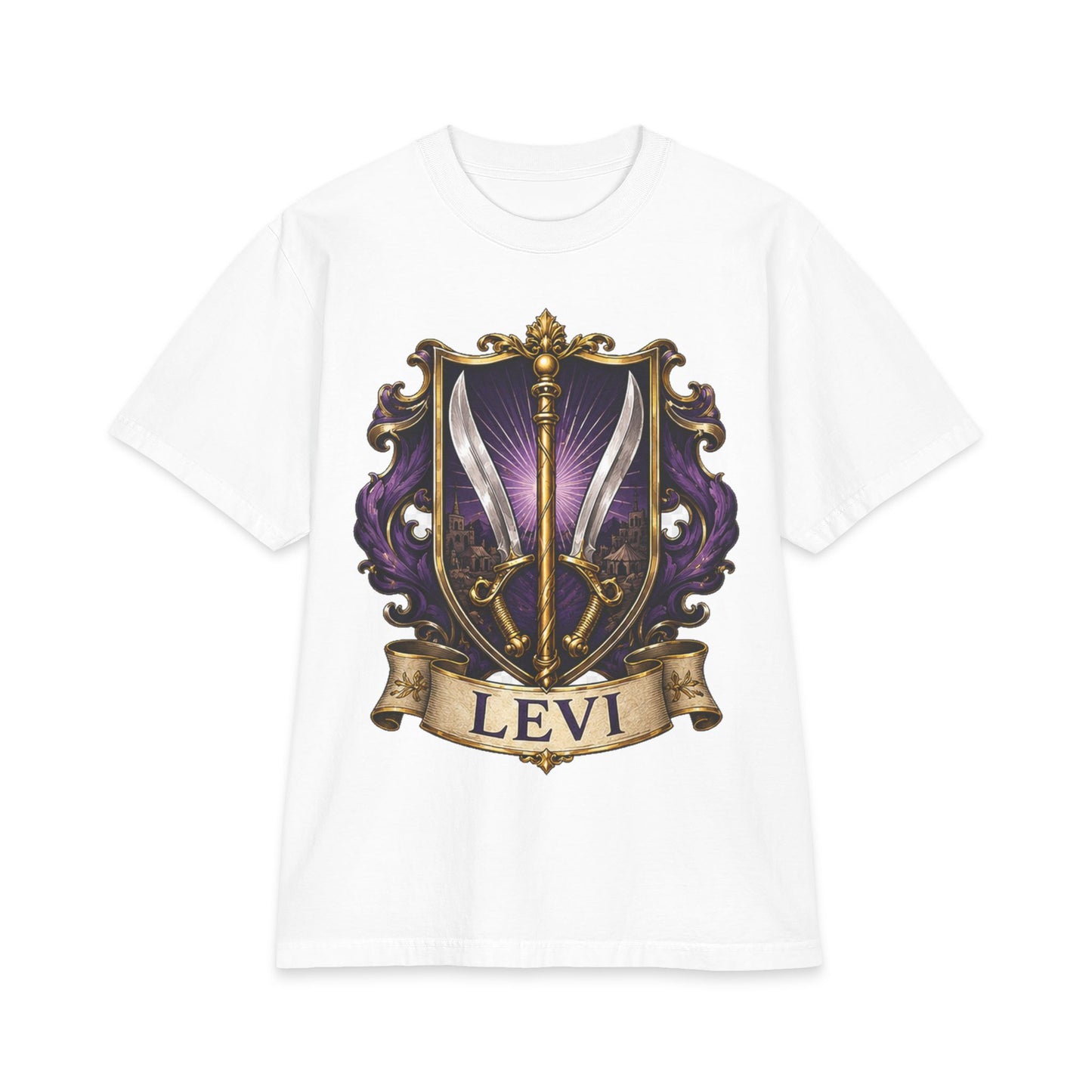 Levi Crest - Unisex Max Heavyweight Short Sleeve