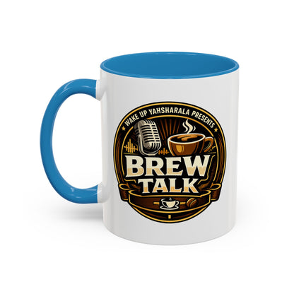 Brew Talk - Accent Coffee Mug (11, 15oz)