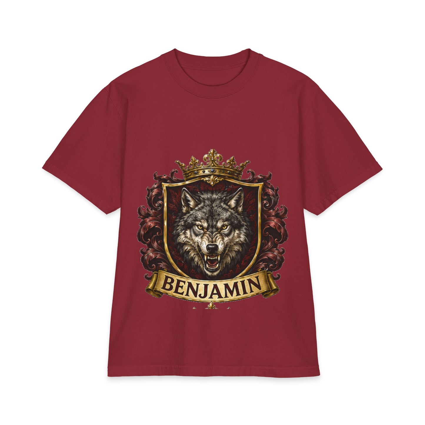 Benjamin Crest - Unisex Max Heavyweight Short Sleeve
