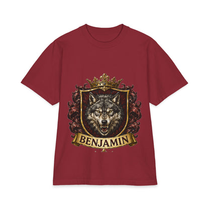 Benjamin Crest - Unisex Max Heavyweight Short Sleeve