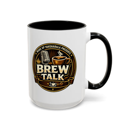 Brew Talk - Accent Coffee Mug (11, 15oz)