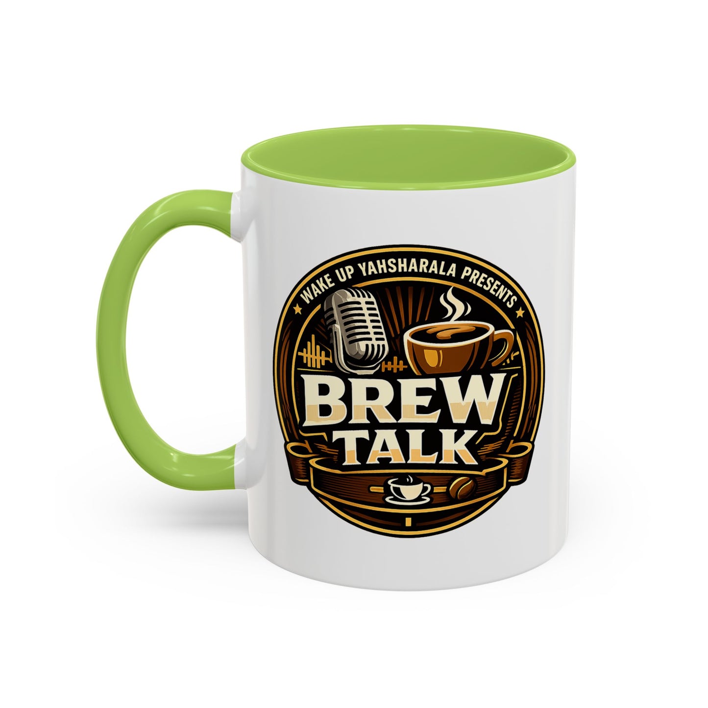 Brew Talk - Accent Coffee Mug (11, 15oz)