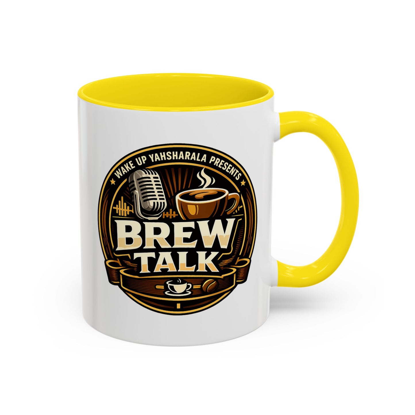 Brew Talk - Accent Coffee Mug (11, 15oz)
