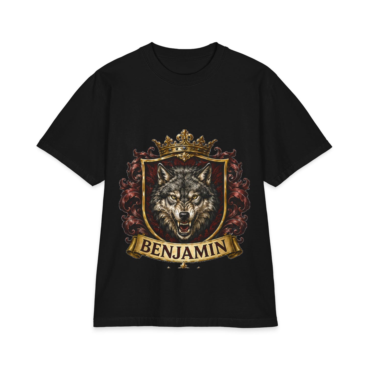 Benjamin Crest - Unisex Max Heavyweight Short Sleeve