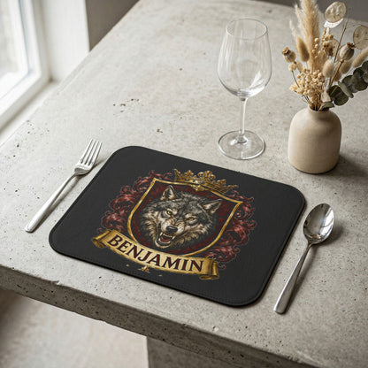 Tribe of Benjamin - Leather Placemat