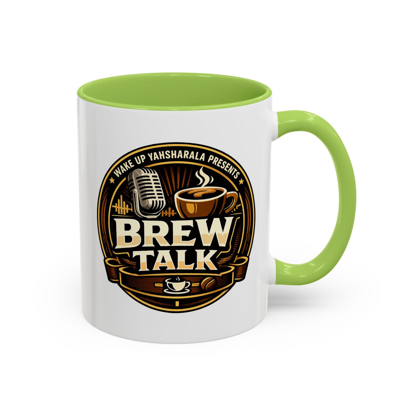 Brew Talk - Accent Coffee Mug (11, 15oz)