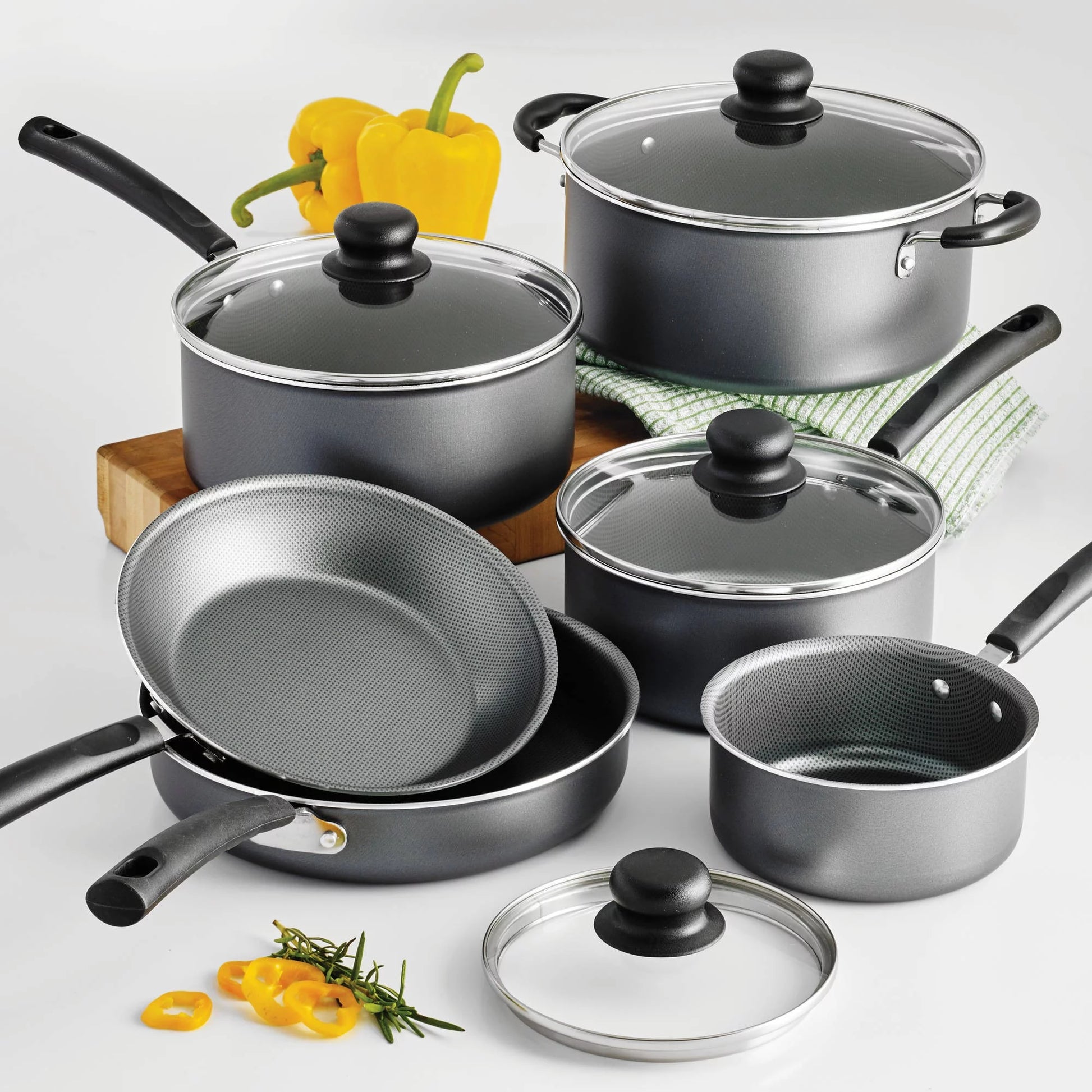 Primaware Non-Stick Cookware Set, 10 Piece