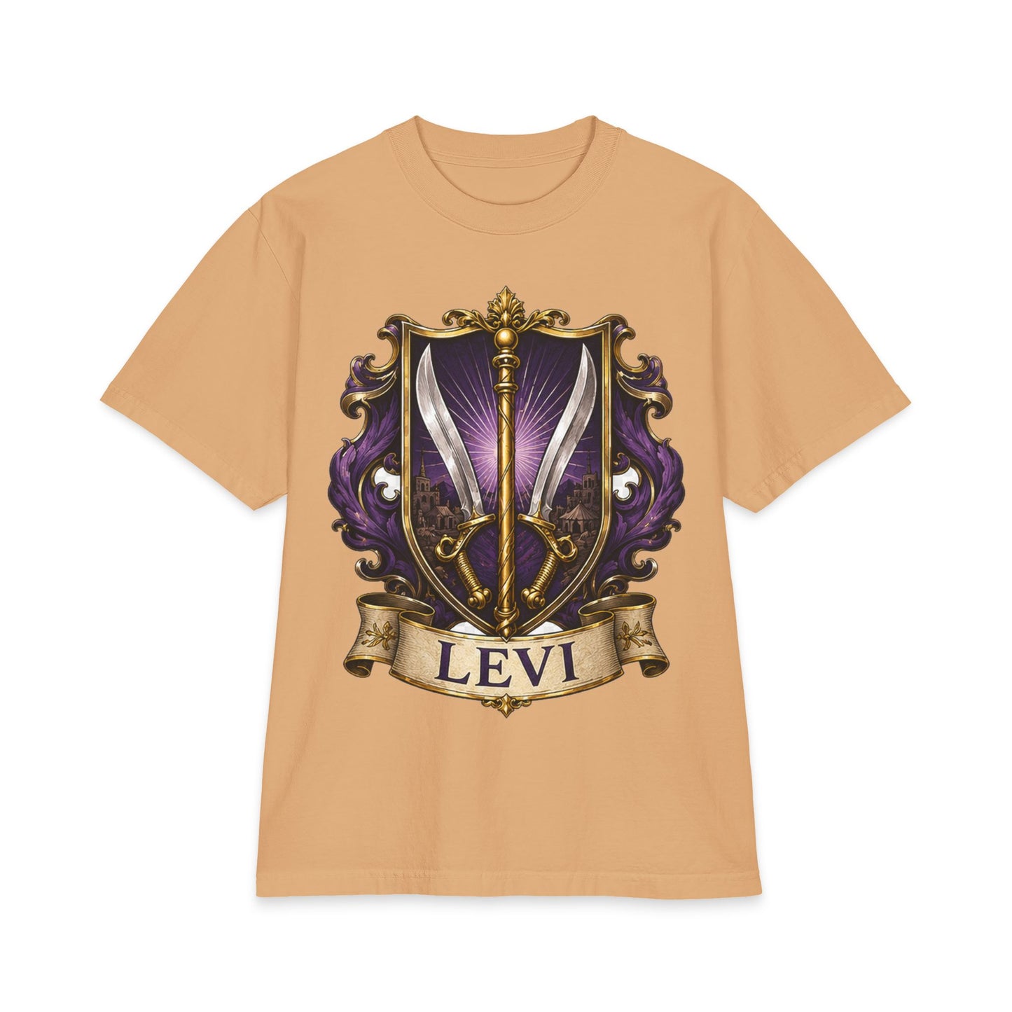 Levi Crest - Unisex Max Heavyweight Short Sleeve