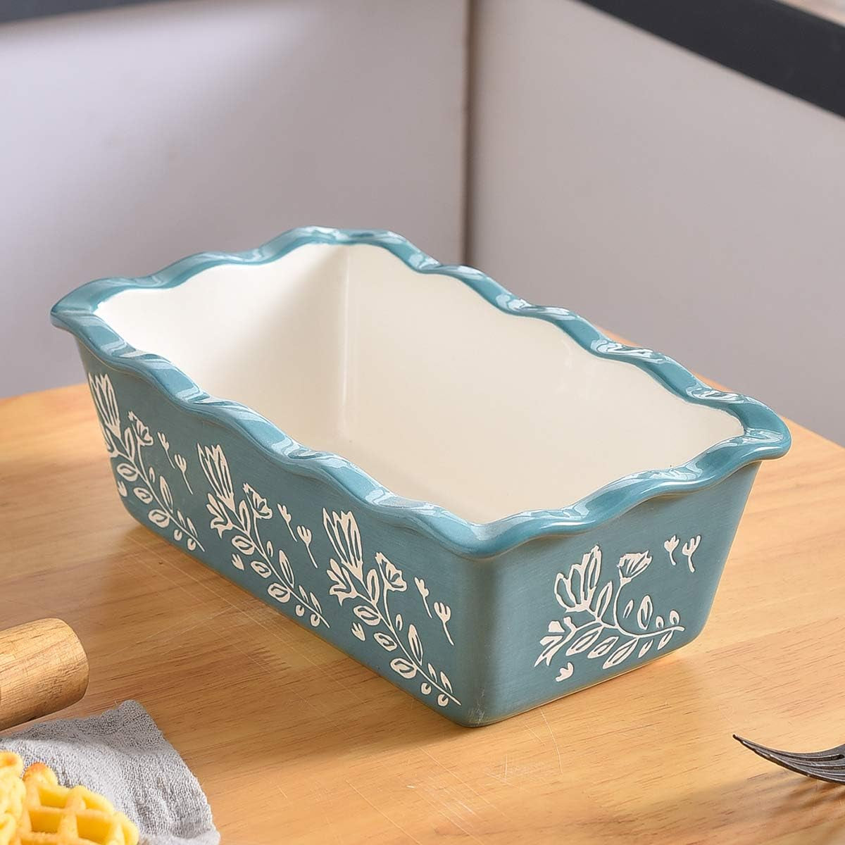 Loaf Pan Bread Pan Ceramic Loaf Pans for Baking Porcelain Baking Pans Nonstick Bread Pans for Baking