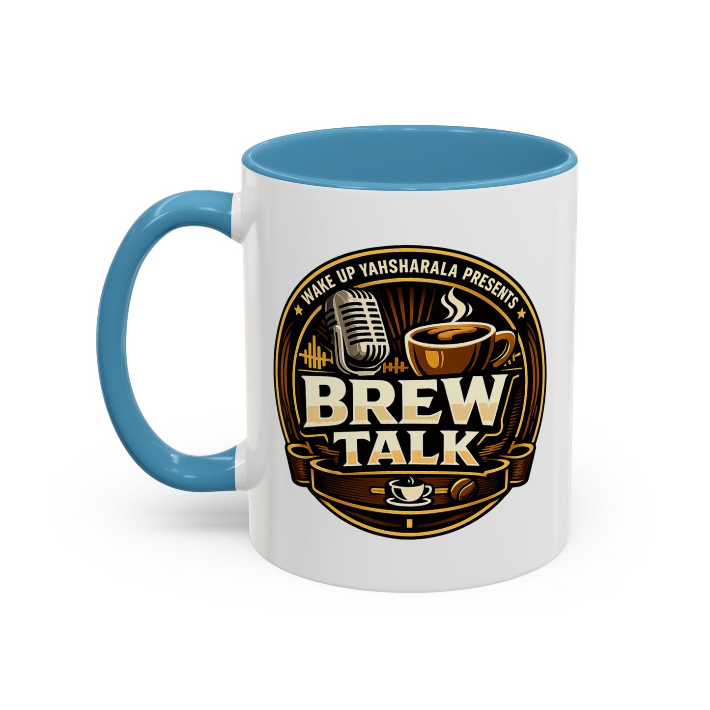 Brew Talk - Accent Coffee Mug (11, 15oz)