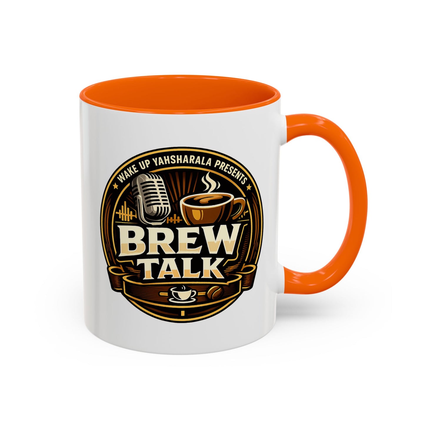 Brew Talk - Accent Coffee Mug (11, 15oz)