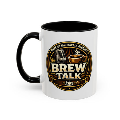 Brew Talk - Accent Coffee Mug (11, 15oz)
