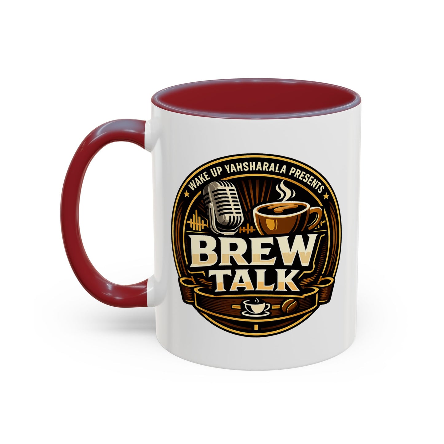 Brew Talk - Accent Coffee Mug (11, 15oz)
