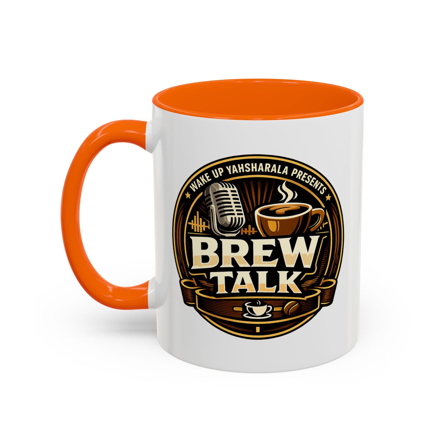 Brew Talk - Accent Coffee Mug (11, 15oz)