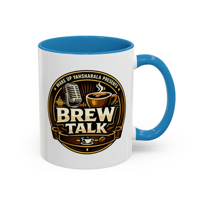 Brew Talk - Accent Coffee Mug (11, 15oz)