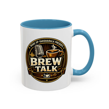 Brew Talk - Accent Coffee Mug (11, 15oz)