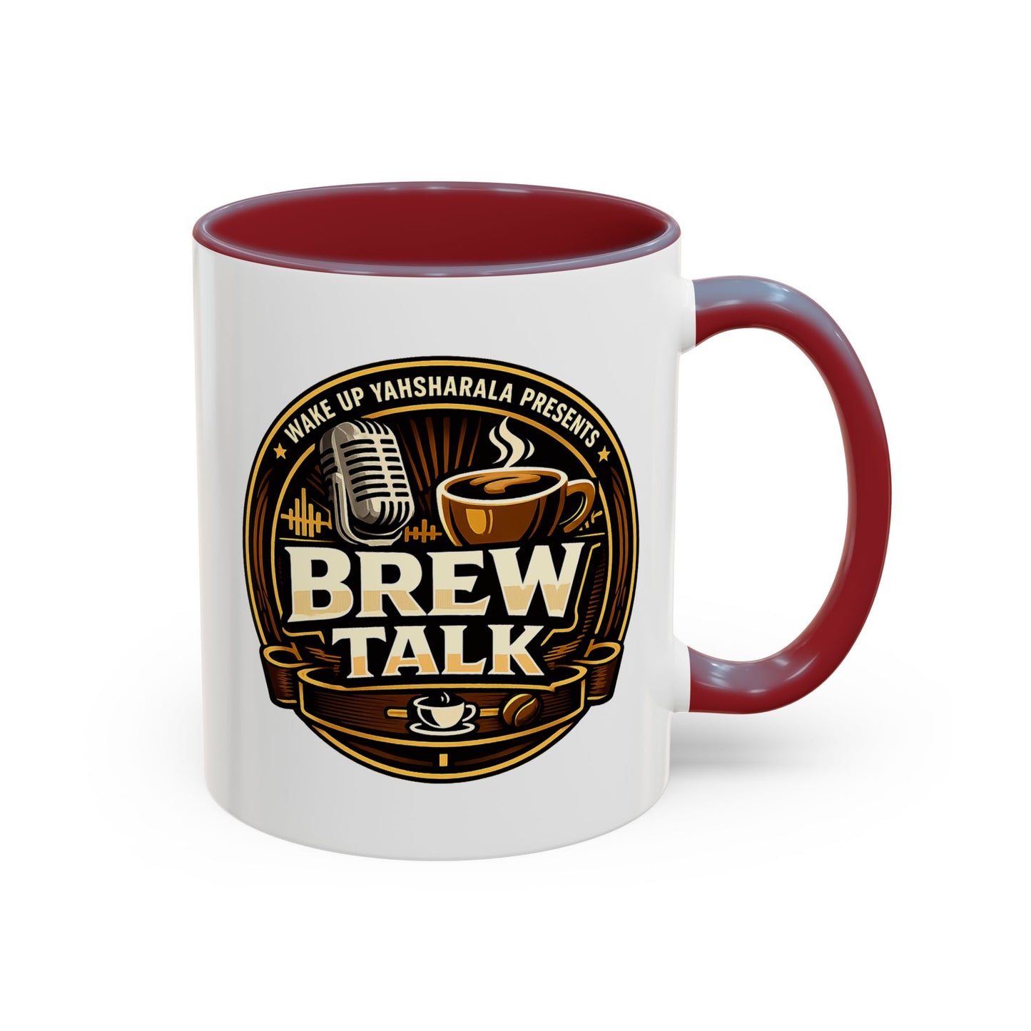 Brew Talk - Accent Coffee Mug (11, 15oz)