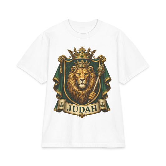 Judah Crest - Unisex Max Heavyweight Short Sleeve