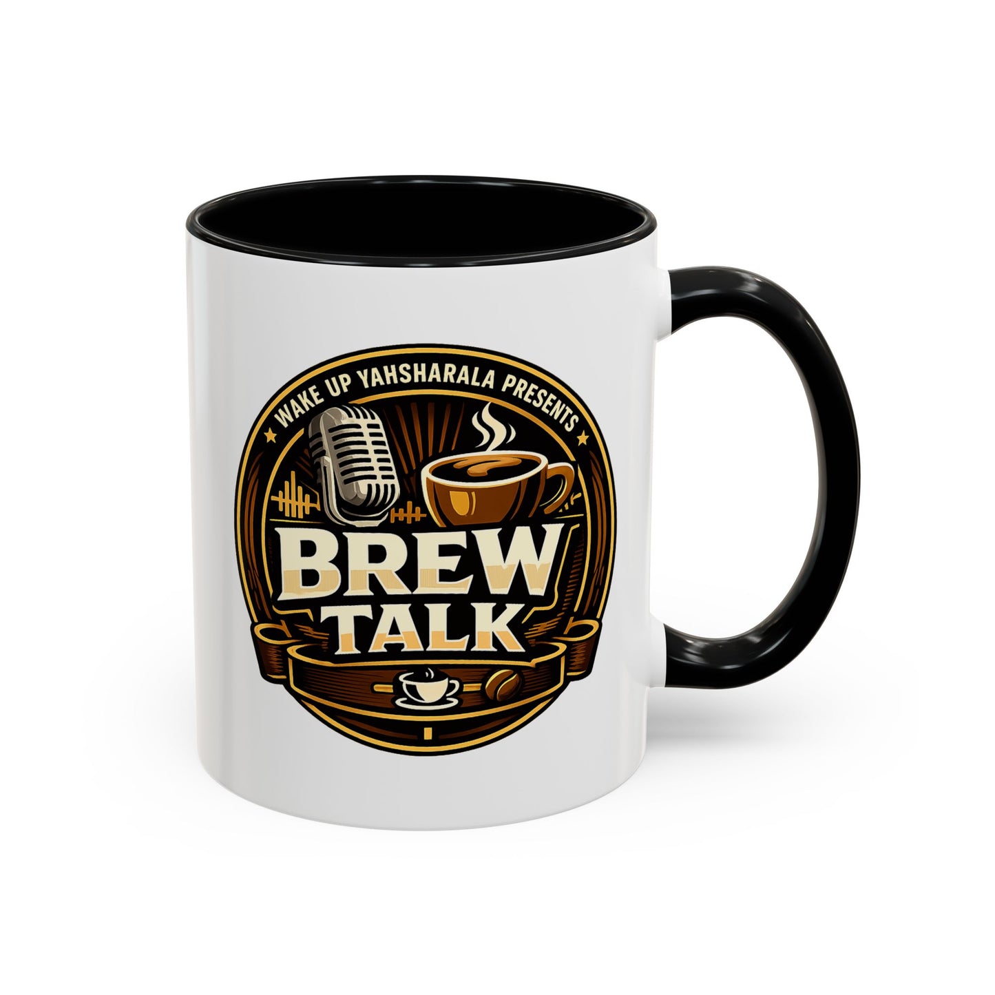 Brew Talk - Accent Coffee Mug (11, 15oz)
