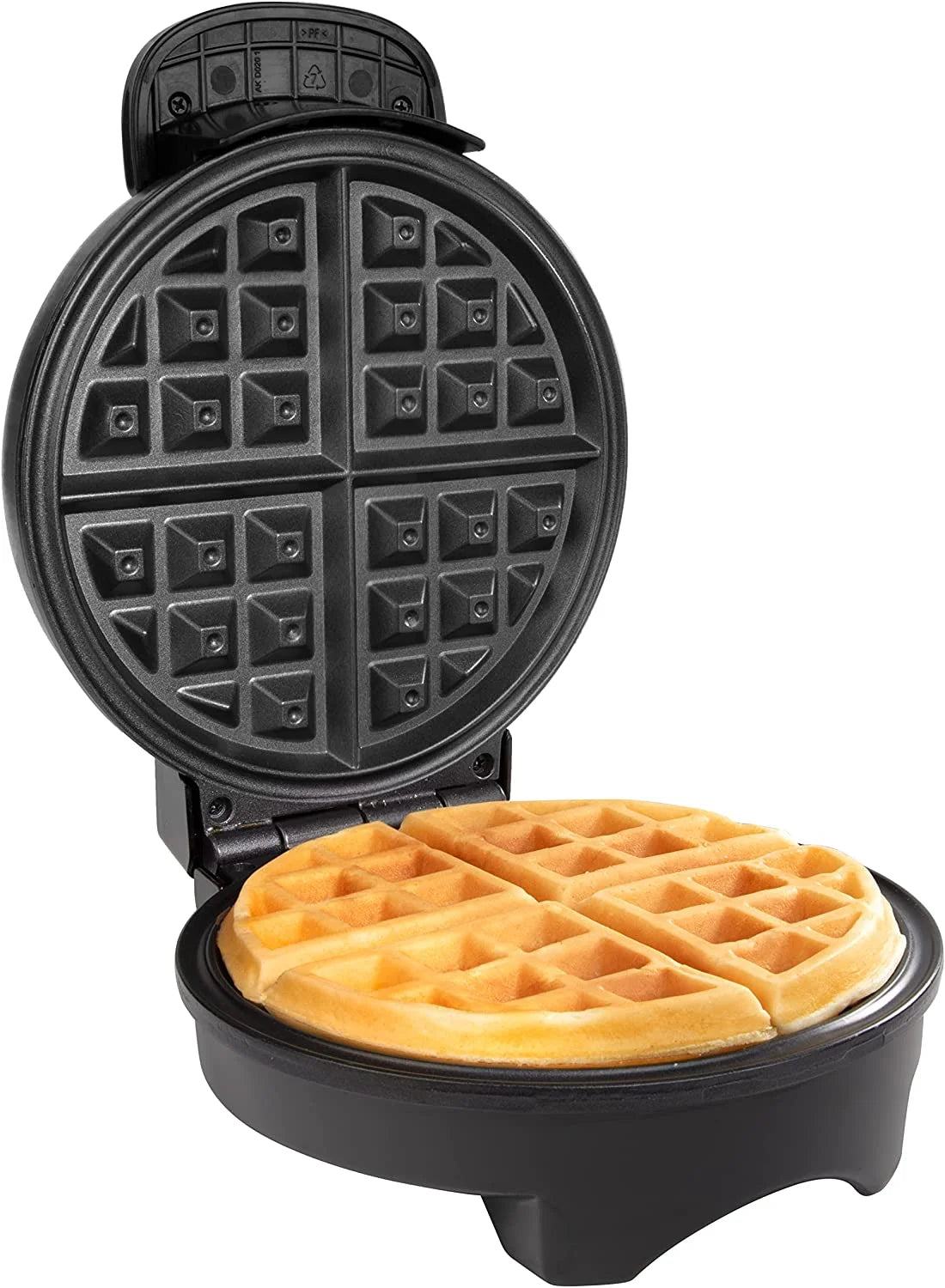 That BEEPING Waffle Maker- Personal 7" Belgian Waffler That BEEPS with Tone When Ready - Electric, Non Stick Griddle Iron W/Adjustable Browning Control- Make Breakfast Special