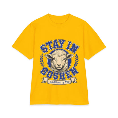 Stay in Goshen - Unisex Max Heavyweight Short Sleeve