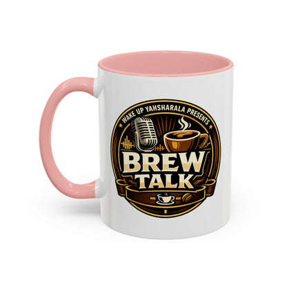 Brew Talk - Accent Coffee Mug (11, 15oz)