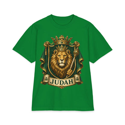 Judah Crest - Unisex Max Heavyweight Short Sleeve