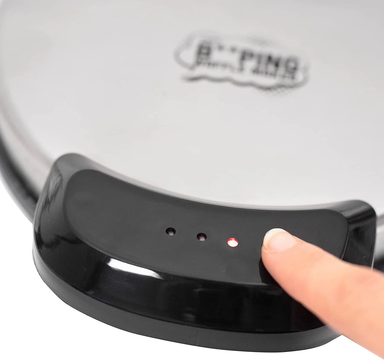 That BEEPING Waffle Maker- Personal 7" Belgian Waffler That BEEPS with Tone When Ready - Electric, Non Stick Griddle Iron W/Adjustable Browning Control- Make Breakfast Special